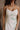 Samara Cream & Light Green Palm Leaf Maxi Dress- close up top view