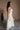 Samara Cream & Light Green Palm Leaf Maxi Dress- full body side view