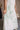 Samara Cream & Light Green Palm Leaf Maxi Dress- close up front side view