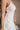 Samara Cream & Light Green Palm Leaf Maxi Dress- close up side view