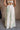 Samara Cream & Light Green Palm Leaf Maxi Dress- back view