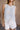 Paige Light Blue & Cream Crochet Floral Tank- close up top view