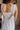 Charlee Heather Grey Sleeveless Romper- close up back side view