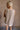 Willa Taupe Linen Frayed Tank- full back view