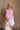 Raya Pink Bubble Sleeveless Tank- front view