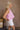 Raya Pink Bubble Sleeveless Tank- full side view