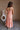 Brinley Blush Multi Floral Midi Dress- full back view