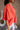 Celeste Coral Pleated Short Sleeve Top - side view