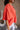 Celeste Coral Pleated Short Sleeve Top - side view