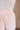 Micah Orange & White Striped Shorts - close up view of fabric