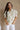 Alison Cream Multi Floral Short Puff Sleeves Top- front view