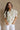 Alison Cream Multi Floral Short Puff Sleeves Top- front view