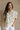 Alison Cream Multi Floral Short Puff Sleeves Top- top view