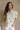 Alison Cream Multi Floral Short Puff Sleeves Top- top view