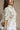 Alison Cream Multi Floral Short Puff Sleeves Top- close up side view