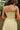 Reese Yellow & Taupe Smocked Midi Dress- close up back view