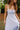 Genevieve Light Blue Corset Midi Dress - close front view