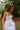 Genevieve Light Blue Corset Midi Dress -close side view