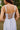 Genevieve Light Blue Corset Midi Dress - close back view