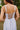 Genevieve Light Blue Corset Midi Dress - close back view