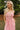 Daria Pink Floral Midi Dress - upper body front view
