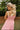 Daria Pink Floral Midi Dress - close back view