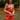 Ansley Red Braided Trim Shorts - front view