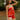 Ansley Red Braided Trim Tank Top - side view