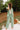 Kimmy Green & Off White Striped Top - full body front view