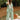 Kimmy Green & Off White Striped Pants - full body front view
