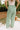 Kimmy Green & Off White Striped Pants - lower body back view