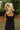 Leslie Black Plaid Tie Strap Midi Dress - upper body back view