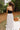 Marlene Black & Cream Polka Dot Midi Dress - full body back view