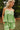 Ansley Green Braided Trim Tank Top - close front view