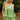 Ansley Green Braided Trim Tank Top - close front view