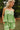 Ansley Green Braided Trim Tank Top - close front view
