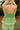 Ansley Green Braided Trim Tank Top - back view