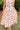 Carmella White Cherry Print Midi Dress - lower body front view