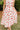 Carmella White Cherry Print Midi Dress - lower body front view