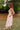 Carmella White Cherry Print Midi Dress - full body side view