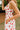 Carmella White Cherry Print Midi Dress - close side view