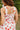 Carmella White Cherry Print Midi Dress - upper body back view