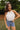 Madeline White Eyelet Ruffle Tank Top - front 