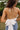 Madeline White Eyelet Ruffle Tank Top - back view