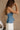 Allie Denim Peplum Strapless Top- side view