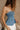 Allie Denim Peplum Strapless Top- frontal side view