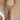 Monroe Latte Brown Linen Fray Pants- front view