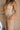 Monroe Latte Brown Linen Fray Pants- frontal side view