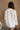 Hazel White Linen Button-Up Long Sleeve Top- full back view