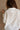Hazel White Linen Button-Up Long Sleeve Top- close up back view